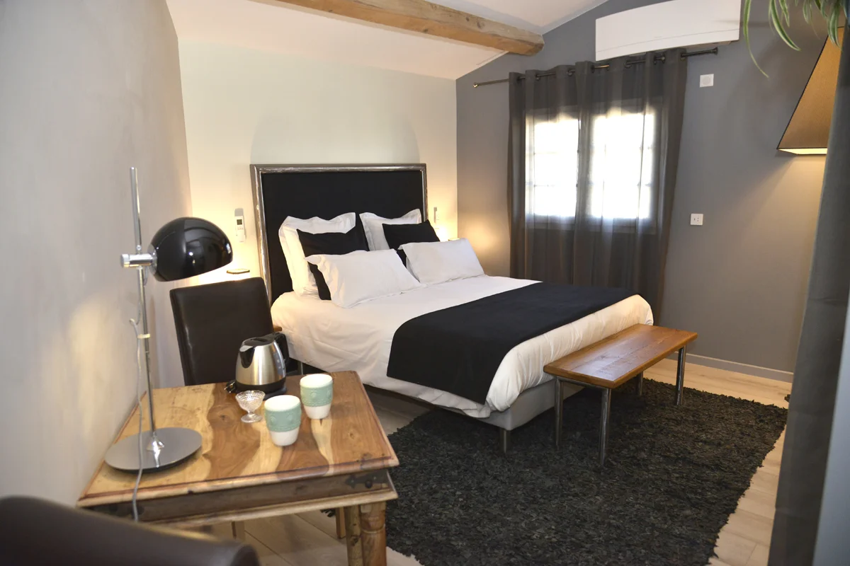 La chambre Truffe & huile d’olive au Mas de France